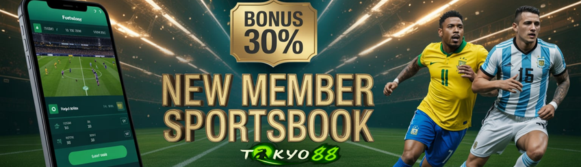 Bonus New Member Extra 30% Sportsbook