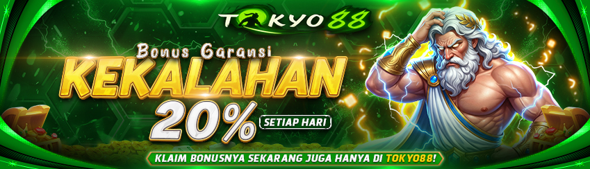 EVENT BONUS GARANSI KEKALAHAN EVERYDAY 20%